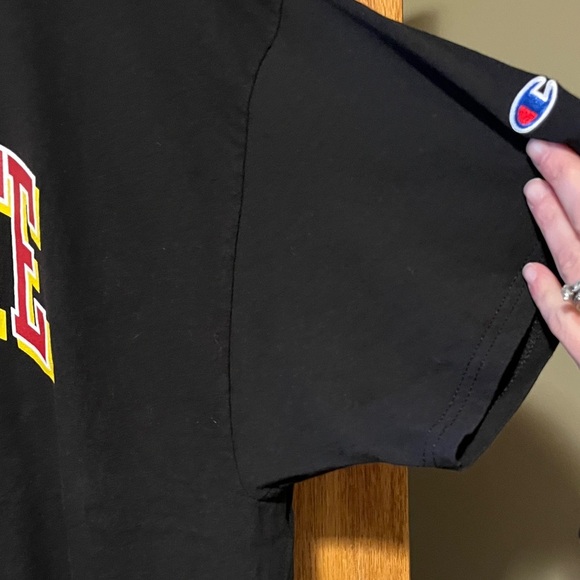 Champion Black Iowa State Short Sleeve Tee - Picture 4 of 6